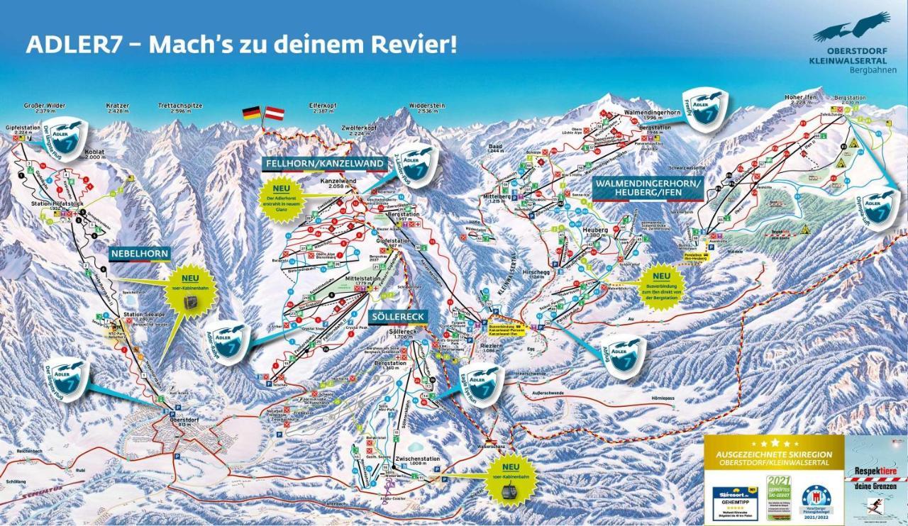 Bergfex Ifenblick Mit Sommer-Bergbahnticket Oberstdorf Exterior foto